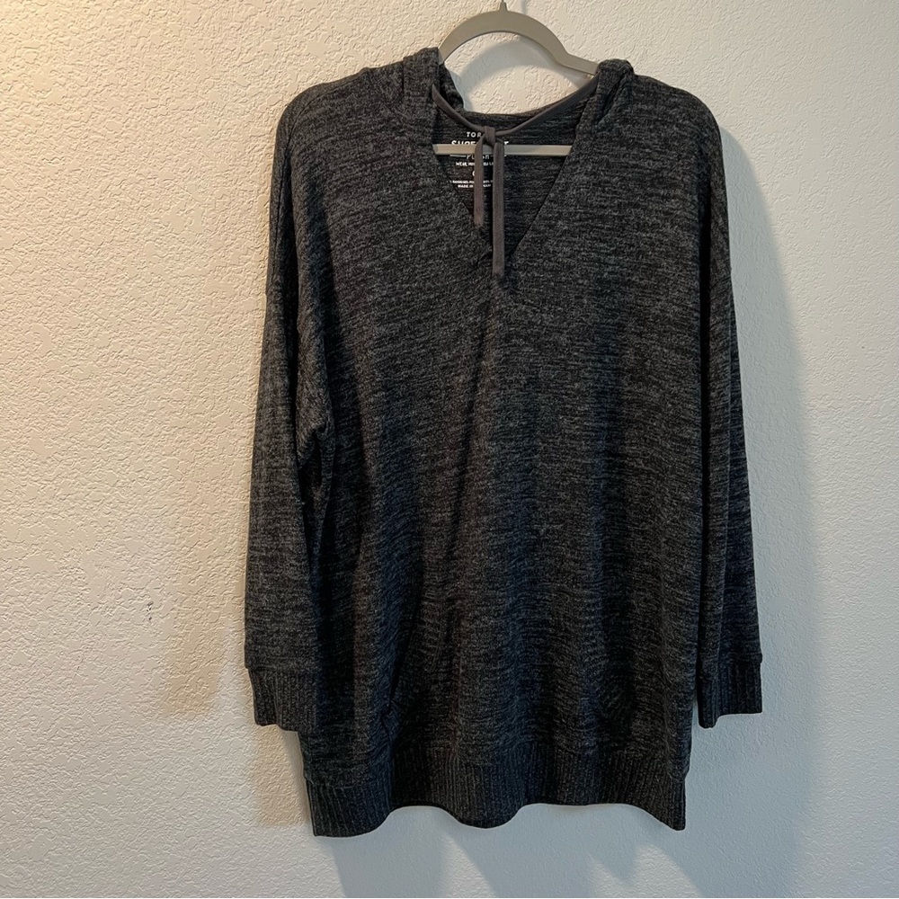 Women’s Torrid gray lightweight hooded pullover sweater size 0X